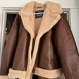 Levi's Ladies' Faux Leather Trucker Jacket Size XL